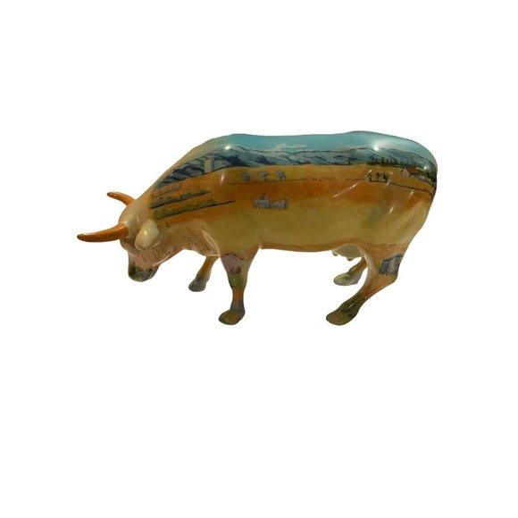 Cow Parade Vincent Van Cogh 2000 #9174 Figurine SIGNED. - Picture 2 of 4
